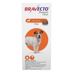 Buy Bravecto for Small Dogs Upto 9.9-22lbs|Discountpetmart|