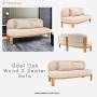 Buy wooden sofas which is your gateway to stylish living roo