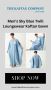 Men's Sky Blue Twill Loungewear Kaftan Gown Dress