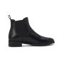 Black Leather Chelsea Boots for Men - Bennetic
