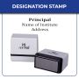 Custom Principal Designation Stamps - Quality & Precision | 