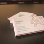 100% Recycle Visiting Card