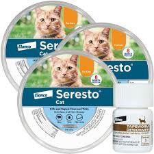 Long-Lasting Seresto Flea & Tick Collar for Cats – 8 Months 
