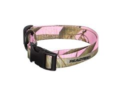 Stylish and Durable Pink Camo Collar for Your Dog